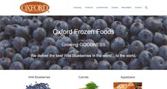 Desktop Screenshot of oxfordfrozenfoods.com