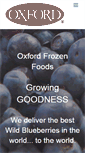 Mobile Screenshot of oxfordfrozenfoods.com